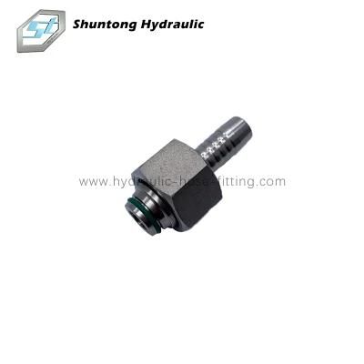 Hose Fitting Stainless ISO 2151-DIN Metric Female 24&deg; Cone O-Ring