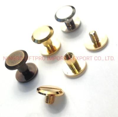 Steel Nickle/Brass Coating Female and Male Binding Post Chicago Screws