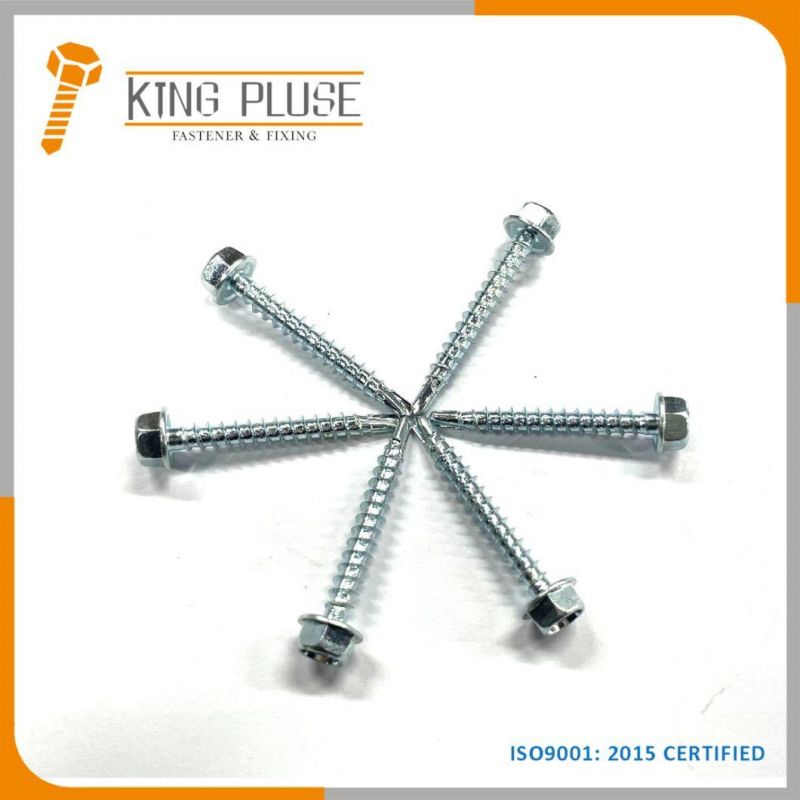 Hex Head Flange Drilling Roofing Screws with EPDM Washer