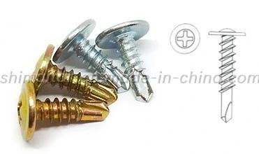 Best Screw China Manufacturers Color Painted Titanium Bolt Metal Roofing Screws Flange Hex Head Self Drilling Roofing Screws