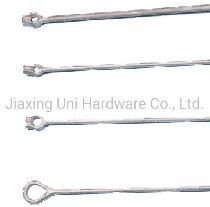 High Quality Twin Eye Anchor Rods Bolt HDG Used in Electricity