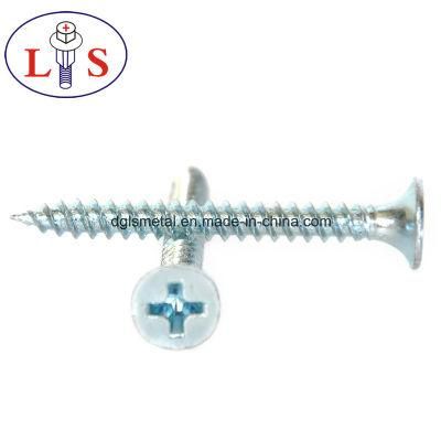 High Quality Carbon Steel Zinc Plated Csk Head Screws