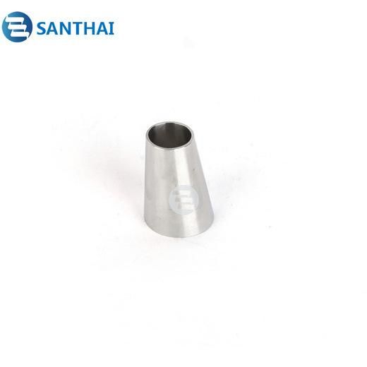 Santhai Brand Sanitary Stainless Steel SS304/SS316L Weld Eccentric Reducer