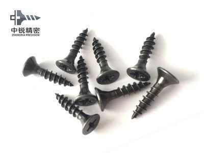 3.5X16mm Coarse Thread Drywall Screws with Black Phosphate Coated Good Quality Drywall Screws