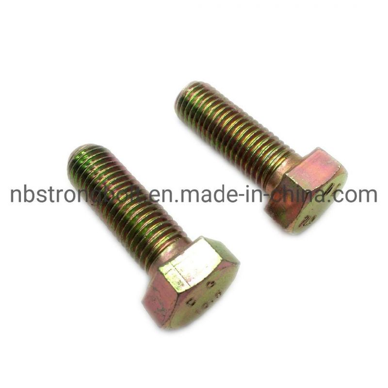 DIN931 Gr. 10.9 Hex Bolt with Yzp