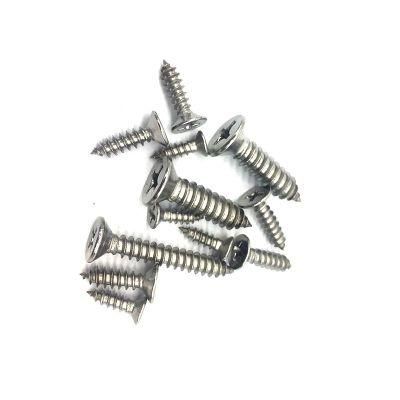 Stainless Steel Self Tapping Flat Head Screws