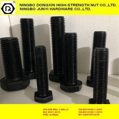 Full Thread Black Fastener 8.8 Hex Head Bolt DIN933