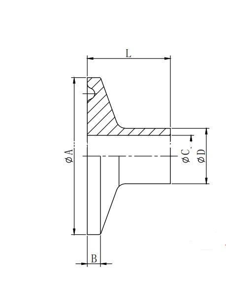 3A/SMS /DIN/ISO Sanitary Stainless Steel Tri-Clamp Ferrule Set 14wmp/14mmp/14AMP