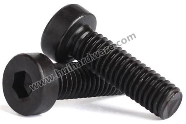 Black Plated Carbon Steel Allen Bolt Hexagon Allen Bolt