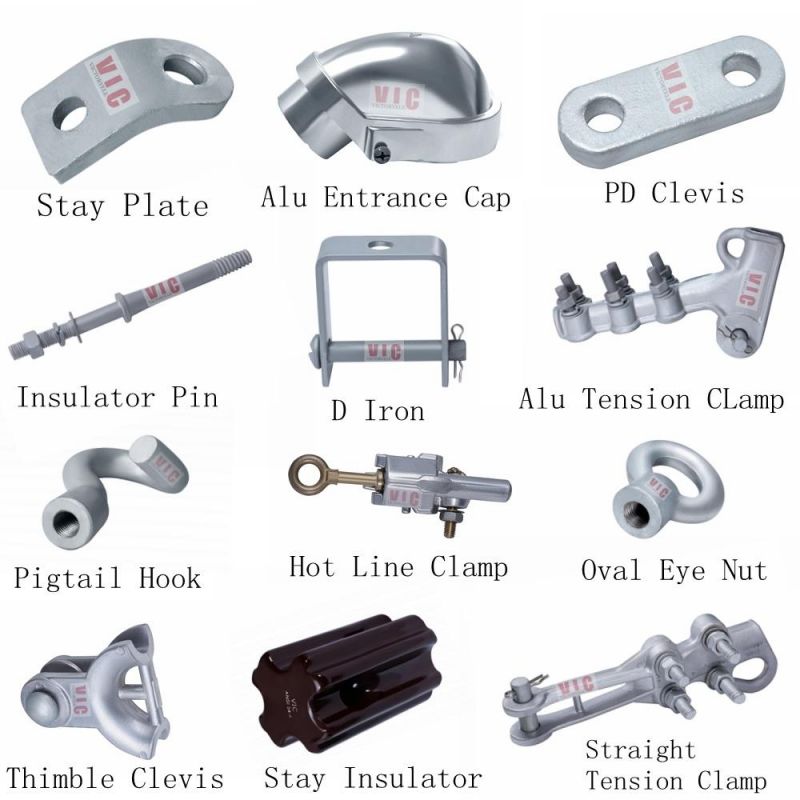 Vic Pole Line Hardware Galvanized Double Upset Bolt