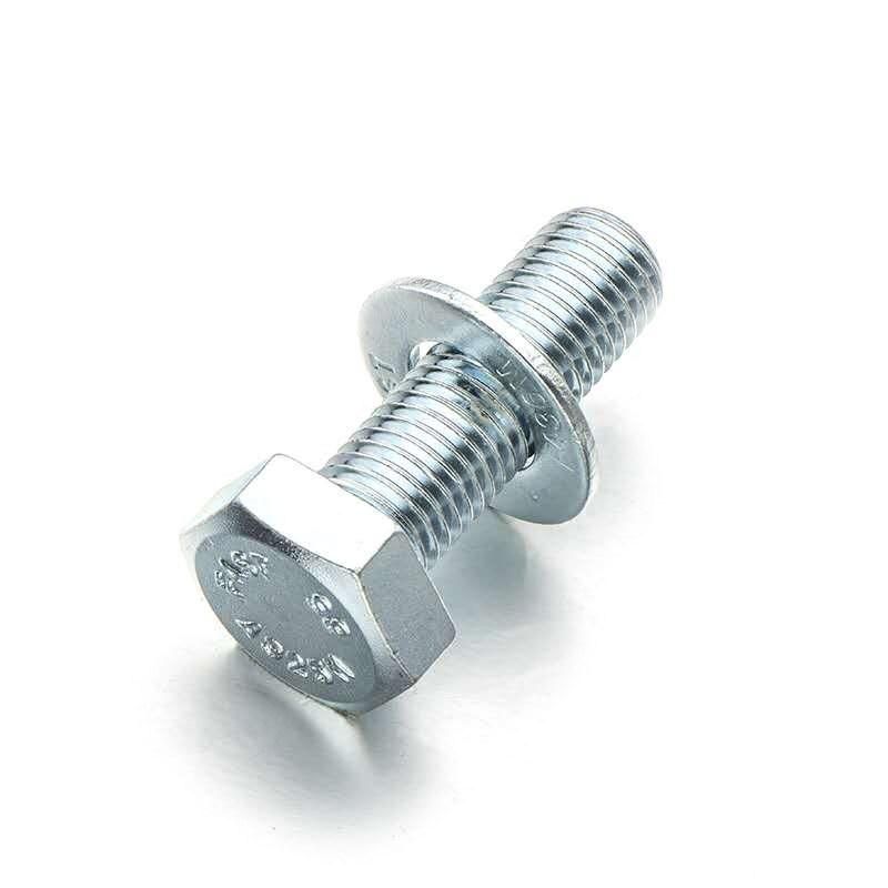 Hot Selling High Quality Carbon Steel Zinc Plated Hexagon Head Bolts