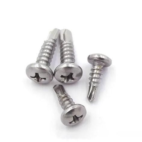Zinc Plated Cross Recessed Pan Head Self Drilling Screws