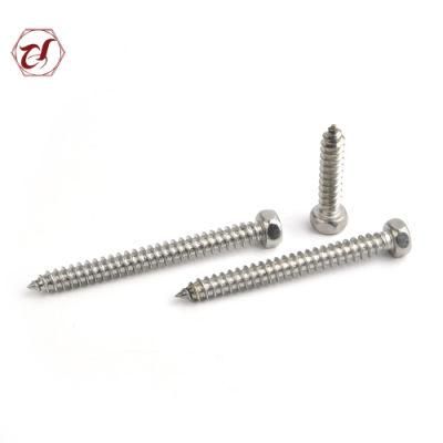 Flat Head 304 Stainless Steel Self Tapping Wood Screw