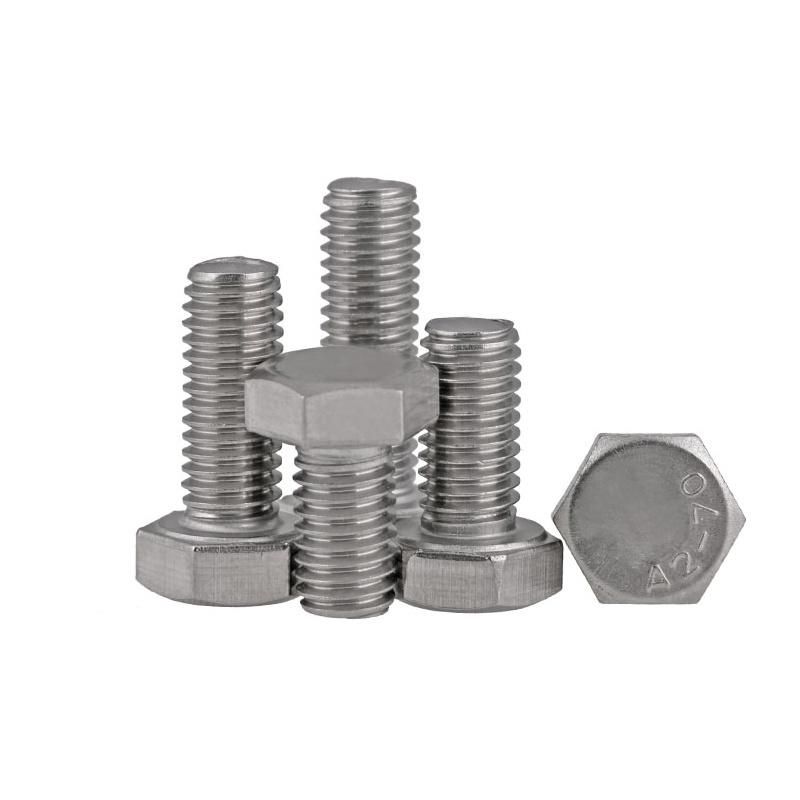 Stainless Steel 304 DIN933 Hex Head Bolts