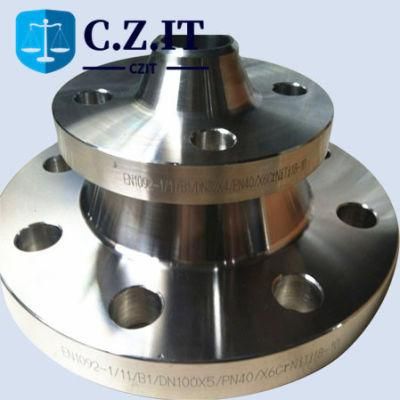 ANSI B16.5 Wn RF 304 RF Std Weld Neck Carbon Steel Flange
