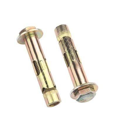 Color Zinc Plated M6 M8 M10 M12 M14 M16 Through Bolt Wedge Anchor Expansion Bolt