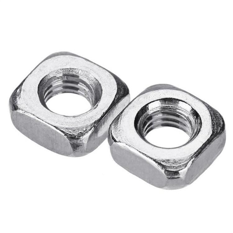 DIN562 Square Thin Nut Square Nut Thin Nut Stainless Steel 304 316