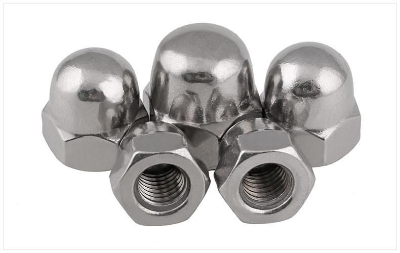GB/T 923-1988 304 Stainless Steel Acorn Nuts
