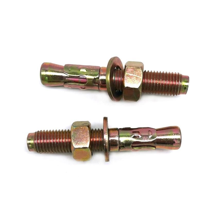 HDG Surface Carbon Steel Anchor Bolt with Nut and Washer