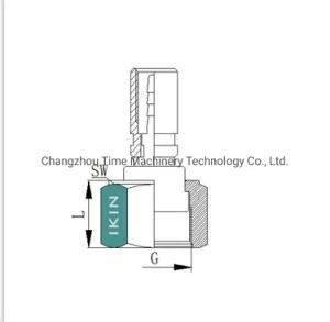 Test Couplings Mafanucturer Ikin Fluid Orfs Female Thread Hose Fittings