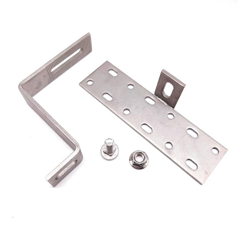 Stainless Steel Stamping Parts Roof Mount Hook for Solar Power System