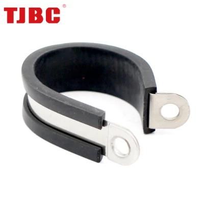 Full Range Size P Type Galvanized Steel Rubber Clip