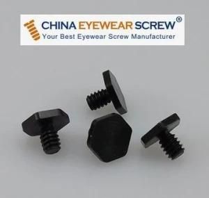 Black Oxided Stainless Steel Micro Hex Screw (CES007)