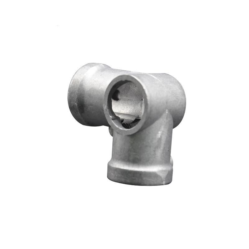 Aluminum Key Clamp Pipe Fittings 3/4′′ 1" 3 Way Through for Pipe Nipples