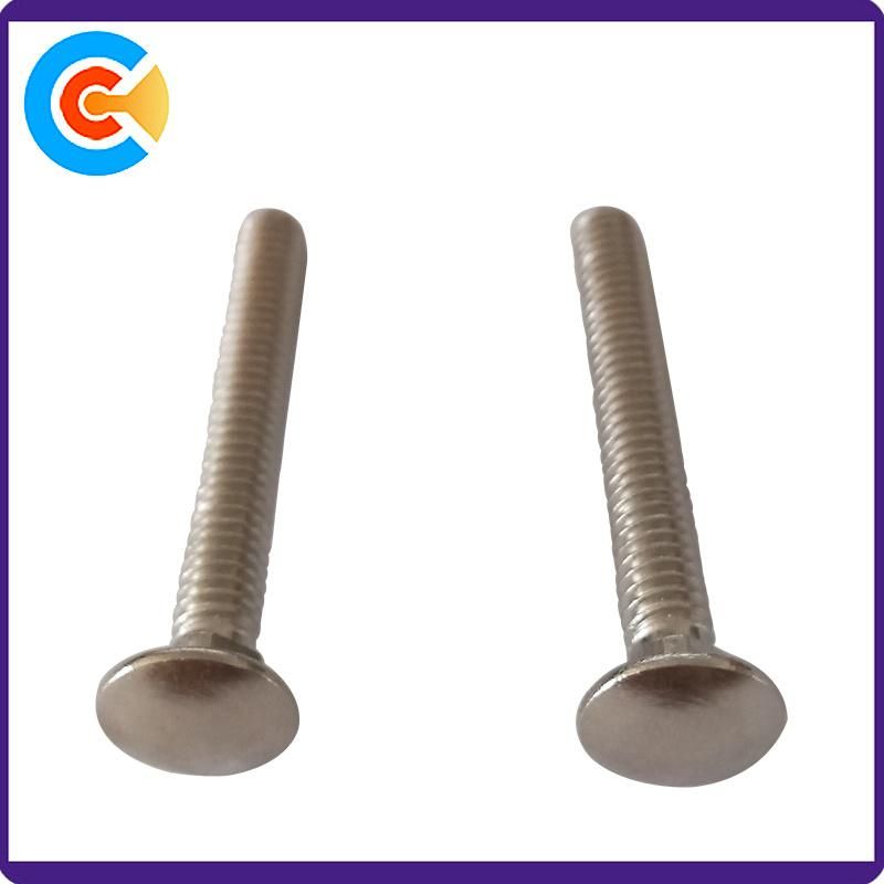 Mushroom Head Square Neck Bolt Bearing DIN603 Carriage Screw