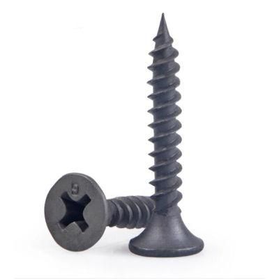 Plastic Bag/Small Box/Bulk Packing Black Drywall Screw Fine Thread Gypsum Board Screws