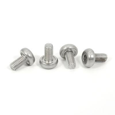 Ss Stainless Steel SS304 SS316 Torx Button Head Security Machine Screw