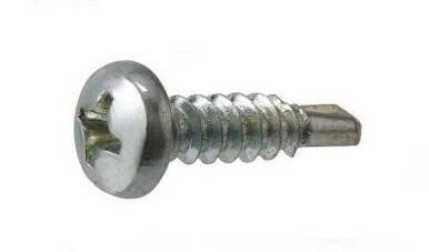 Hot Sales Stainless Steel Fasteners Screw Phillips Drives Pan Head Self Tapping Drilling Screw DIN7504n