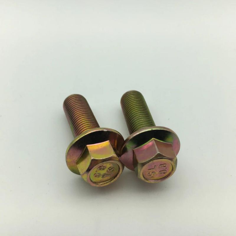 Head Screw with Flange Hex Bolt DIN6921