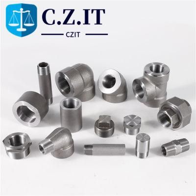 Inconel 625 3000lbs Incoloy N06625 N08825 Forged Fitting