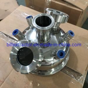 6inch Stainless Steel Bho Closed Loop Extractor Dome Cap Lid