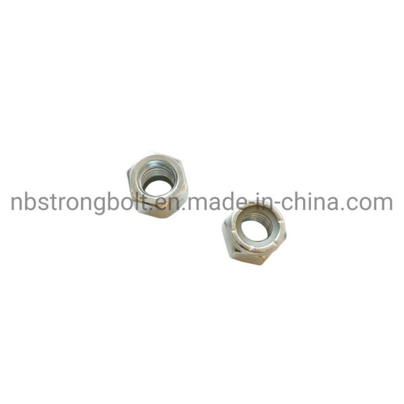 Nylon High Self-Locking Nut1/2 Unc-13ifi 100/107 White Zinc Cr3+