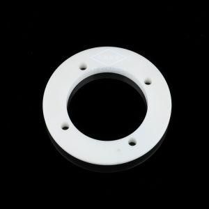 Custom Wear-Resistant Mechanical Accessories Zirconia Alumina Ring Ceramic Flange