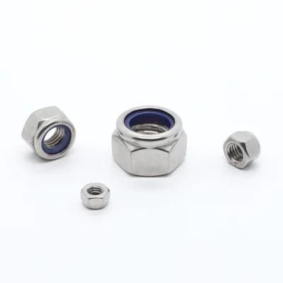 DIN934 Hexagonal Flange Nut Stainless Steel 304 Hex Nut China Lock Nut