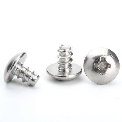 Stainless Steel Truss Round Head Cross Recessed Self Tapping Screws