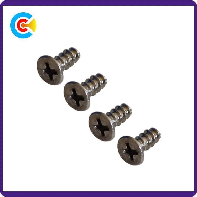 Fasteners Phillips/Cross Countersunk Head Self-Tapping Screws Csk Screw 1m Screws