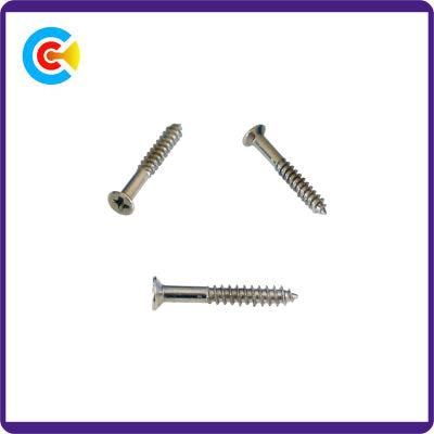 DIN/ANSI/BS/JIS Carbon-Steel/Stainless-Steel 4.8/8.8/10.9 Galvanized Cross Screwdriver Self-Tapping Screw