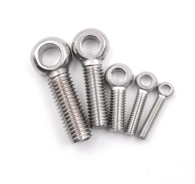 Industrial Top Quality DIN444 Lifting Eye Bolt Zinc Plated Forged Lifting Stainless Steel Eye Bolt