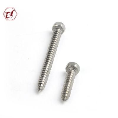 DIN 7976 Tapping Stainless Steel 304 Hex Head Wood Screw