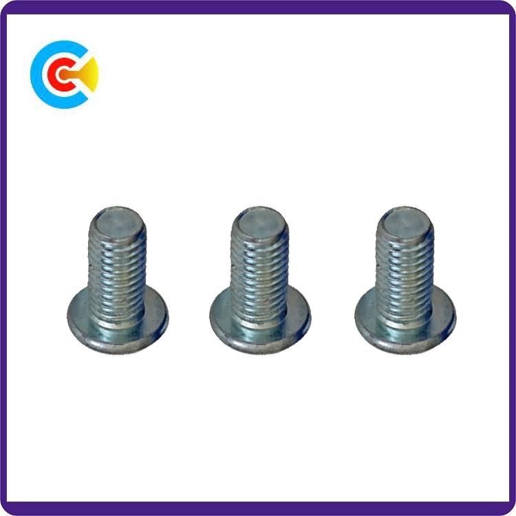DIN/ANSI/BS/JIS Carbon-Steel/Stainless-Steel Hexagon Head Flange Hexagonal Screws