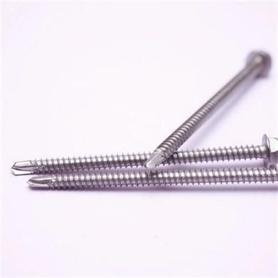 Hex Washer Head Self-Drilling Screw Ss 410