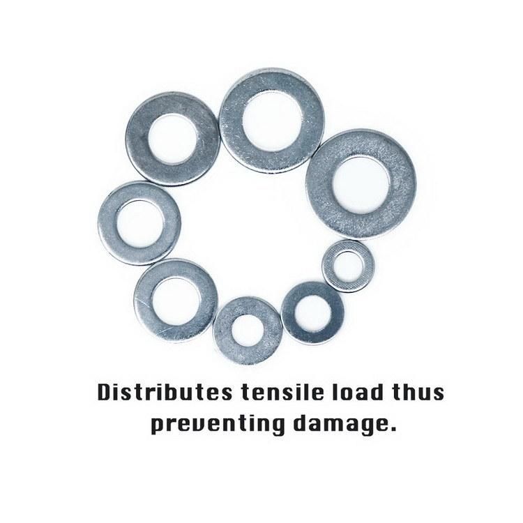 Carbon Steel Washer Set Zinc Plated Metal Washer