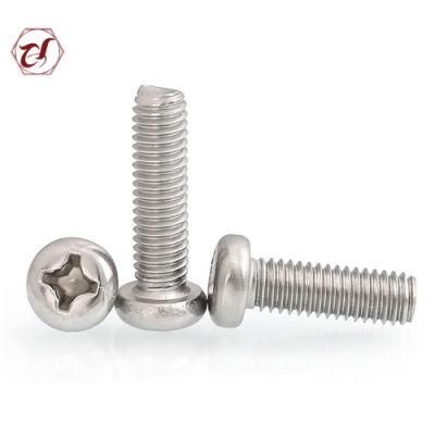 A2-70 DIN7985 Cross Recessed Pan Head Machine Screw