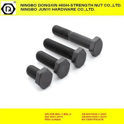 8.8 Hex Head Bolt Full Thread Black Fastener DIN933