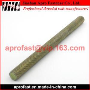 Yellow Zinc Plated Threaded Rod Thread Rod
