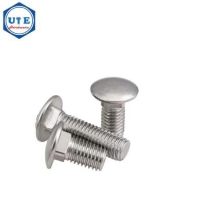 Hot Sales Stainless Steel Carriage Bolt Mushroom Head Round Head Carriage Bolt DIN603